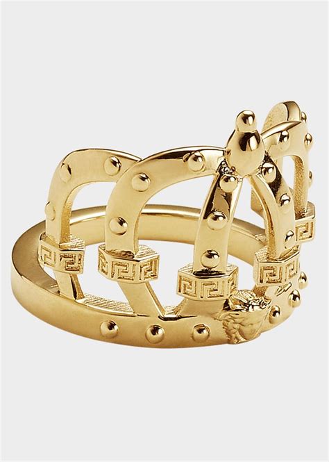versace rock and royalty ring